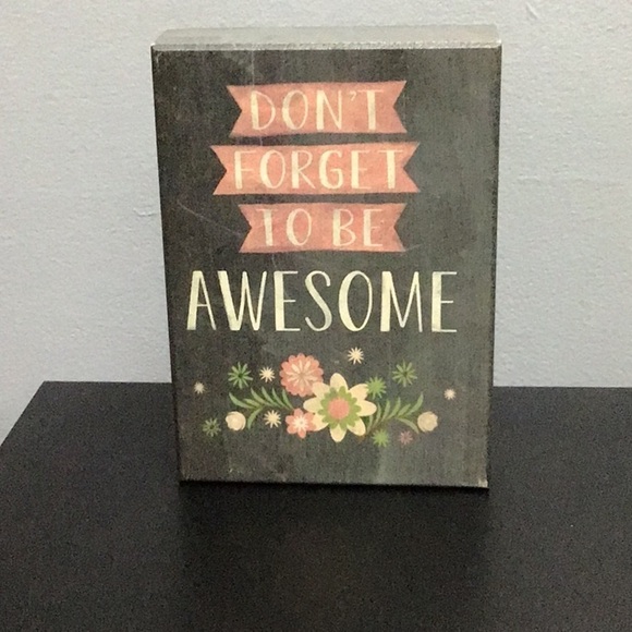 Other - Inspirational Wall Art - Don't Forget to Be Awesome🎁🎁 (0200)